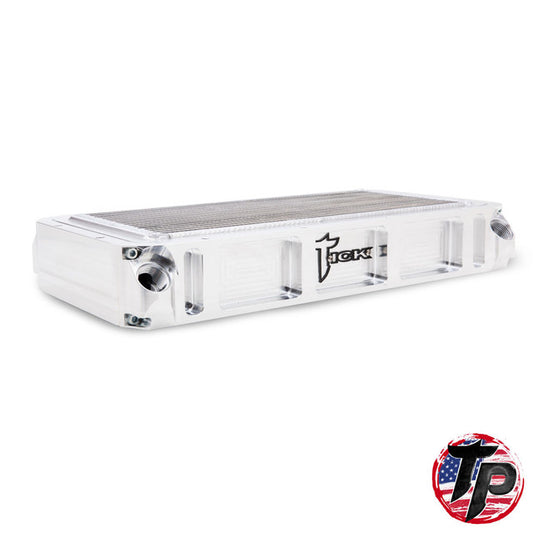 Tick 1500hp Low Profile Billet Air-to-Water Intercooler for Holley Ram Intakes